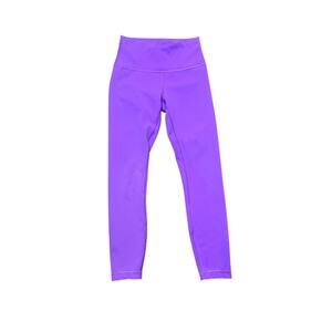 Lululemon Wunder Train High-Rise Tight 25" Purple